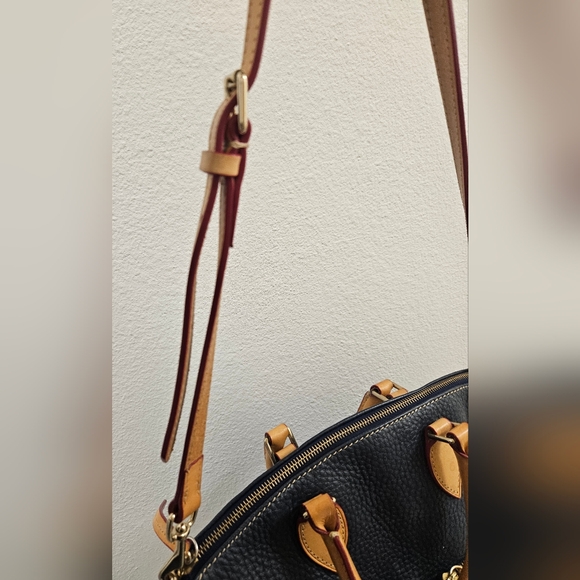 Dooney & Bourke Dillen Black Double Pocket Satchel Shoulder Handbag MSRP $398 - Picture 12 of 13